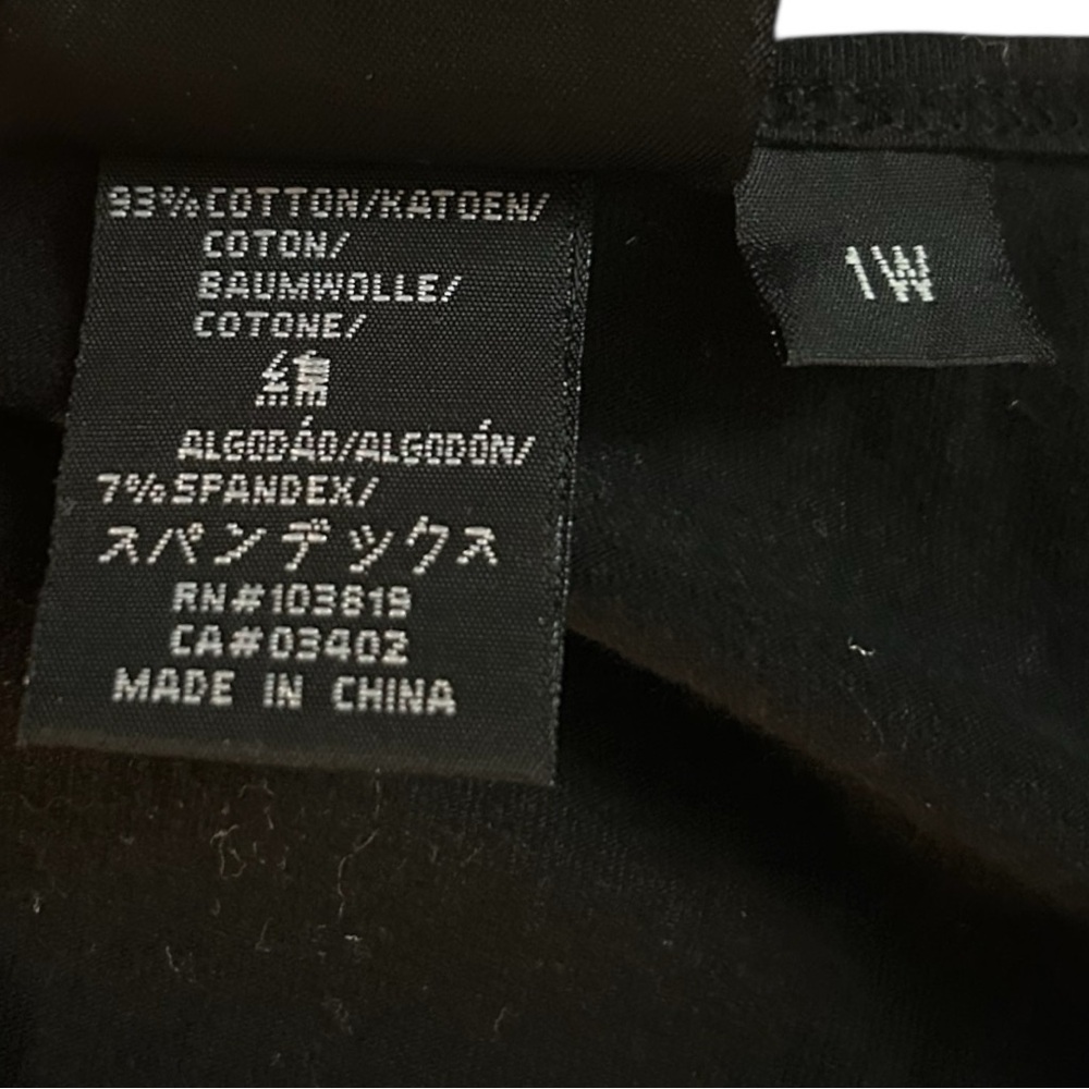 Harley-Davidson Black Tee with Orange Logo - Picture 3 of 3